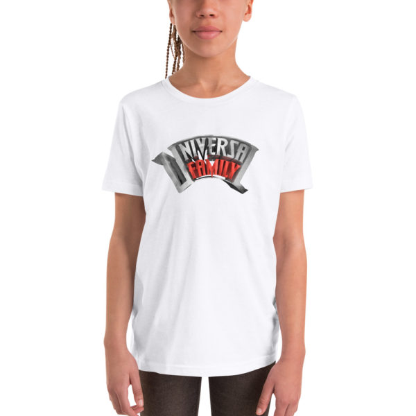 New Arrival Youth Universal Family Red Logo T-Shirt - Image 2
