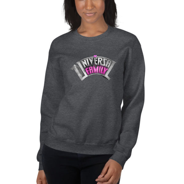 Universal Family Pink Logo Sweat Shirt - Image 3
