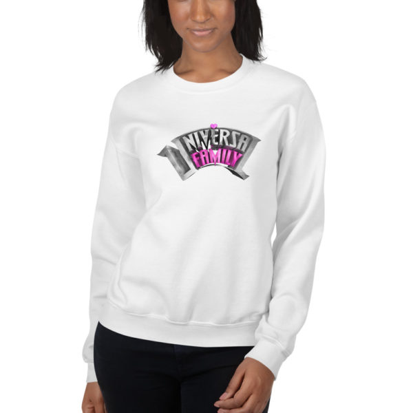 Universal Family Pink Logo Sweat Shirt - Image 2