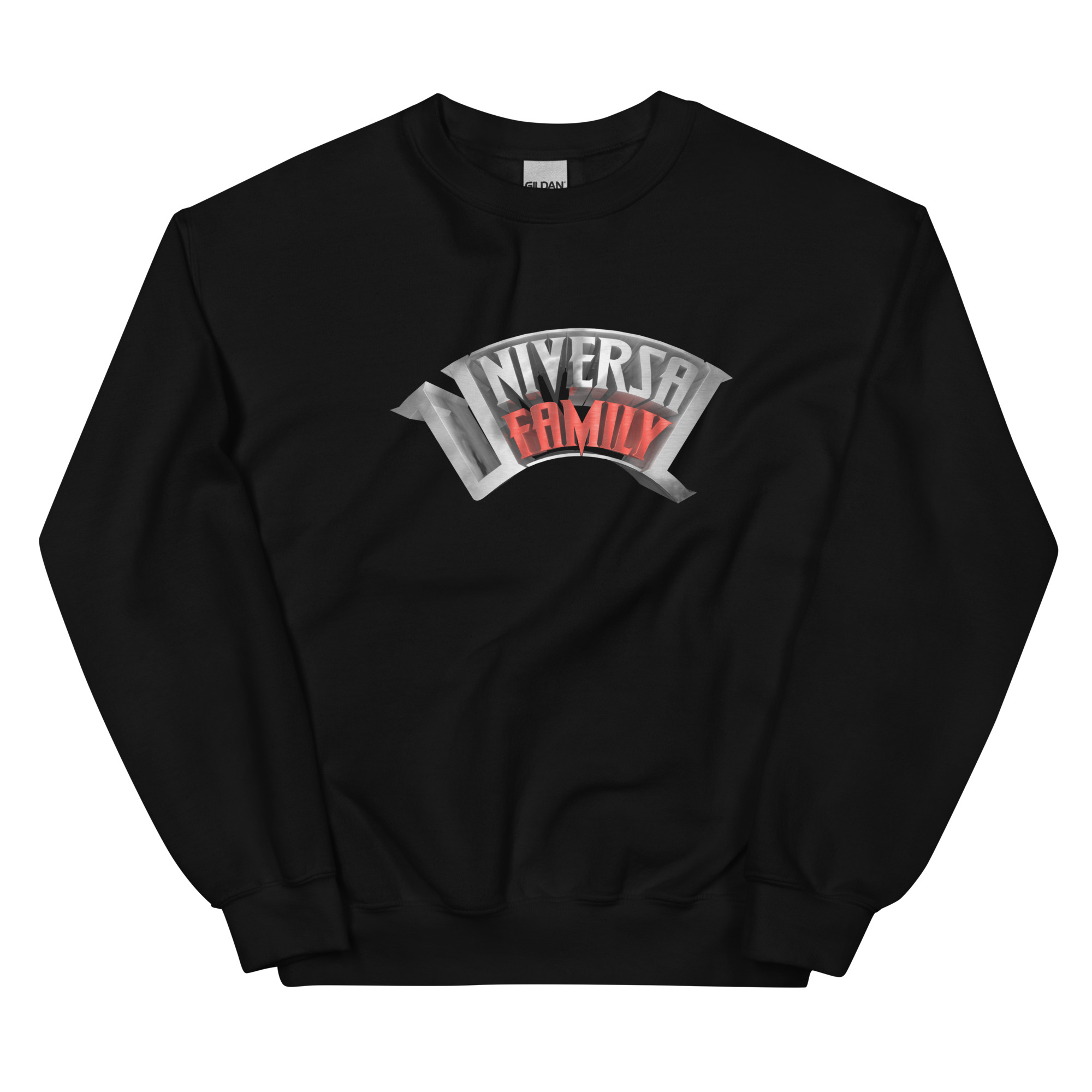 Universal Family Red Logo Sweat Shirt